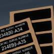 AlumaMark BlackPLUS Blank Labels & Tags