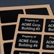 Blank Anodized Aluminum Labels & Tags