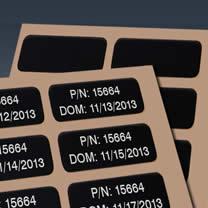 DuraBlack Labels
