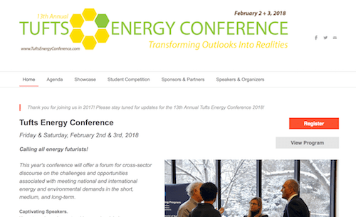 13th Annual Tufts Energy Conference