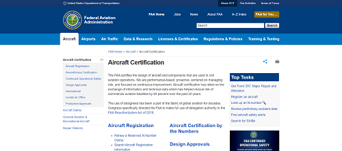 Aircraft Certification Service