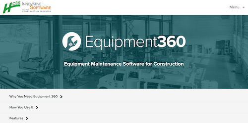 HCSS Equipment360 Software