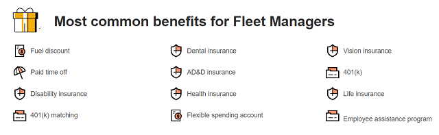 Indeed most common benefits for fleet managers graphic