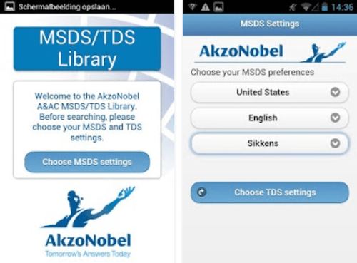 MSDS/TDS Library