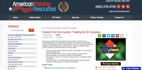 american training resources