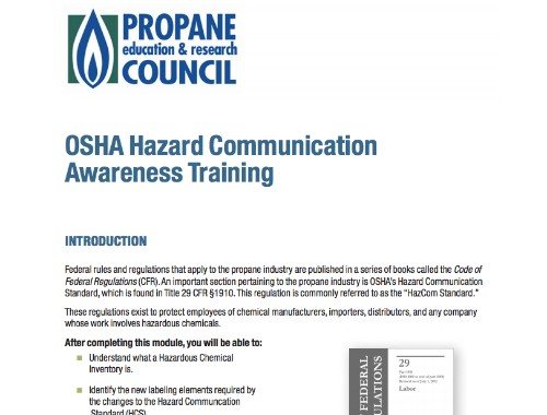 propane education and research council