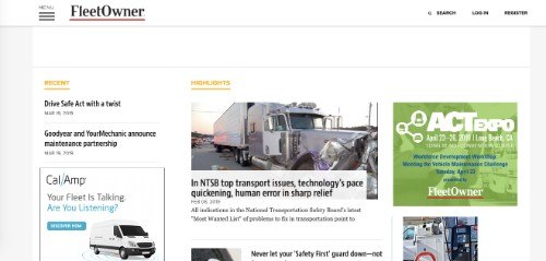 FleetOwner Trucks at Work Blog