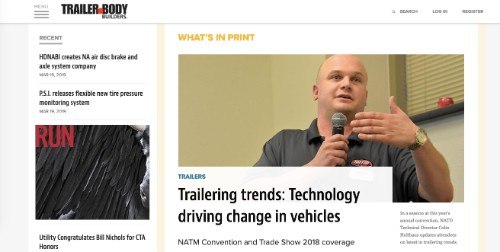 Trailer Trends: Technology Driving Change in Vehicles