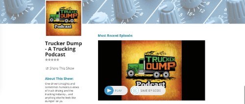 Trucker Dump--A Trucking Podcast
