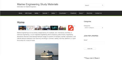 Marine Engineering Study Materials