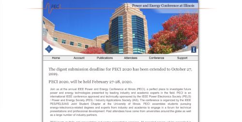 Power and Energy Conference at Illinois
