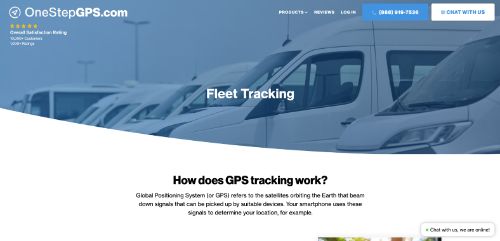 One Step GPS Fleet Tracking