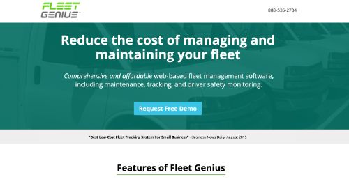 Fleet Genius Fleet Management Software