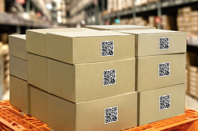 QR Codes in a Warehouse