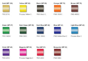 Mpc Color Chart Metalphoto - Anodized Aluminum Plates, Panels, Tags - MPC