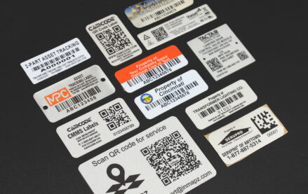 equipment labels and identification tags